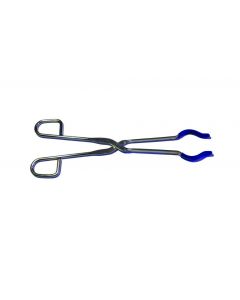 United Scientific Supply Flask Tongs, Stainless,With Silicone Coated Grips; USS-FTSS04